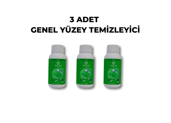 AYOSLİFE GENEL TEMİZLEYİCİ 3 ADET