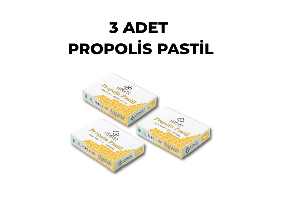 PASTİL 3 ADET (PROPOLİSLİ)