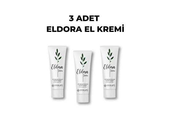 ELDORA EL BAKIM KREMİ 3 ADET