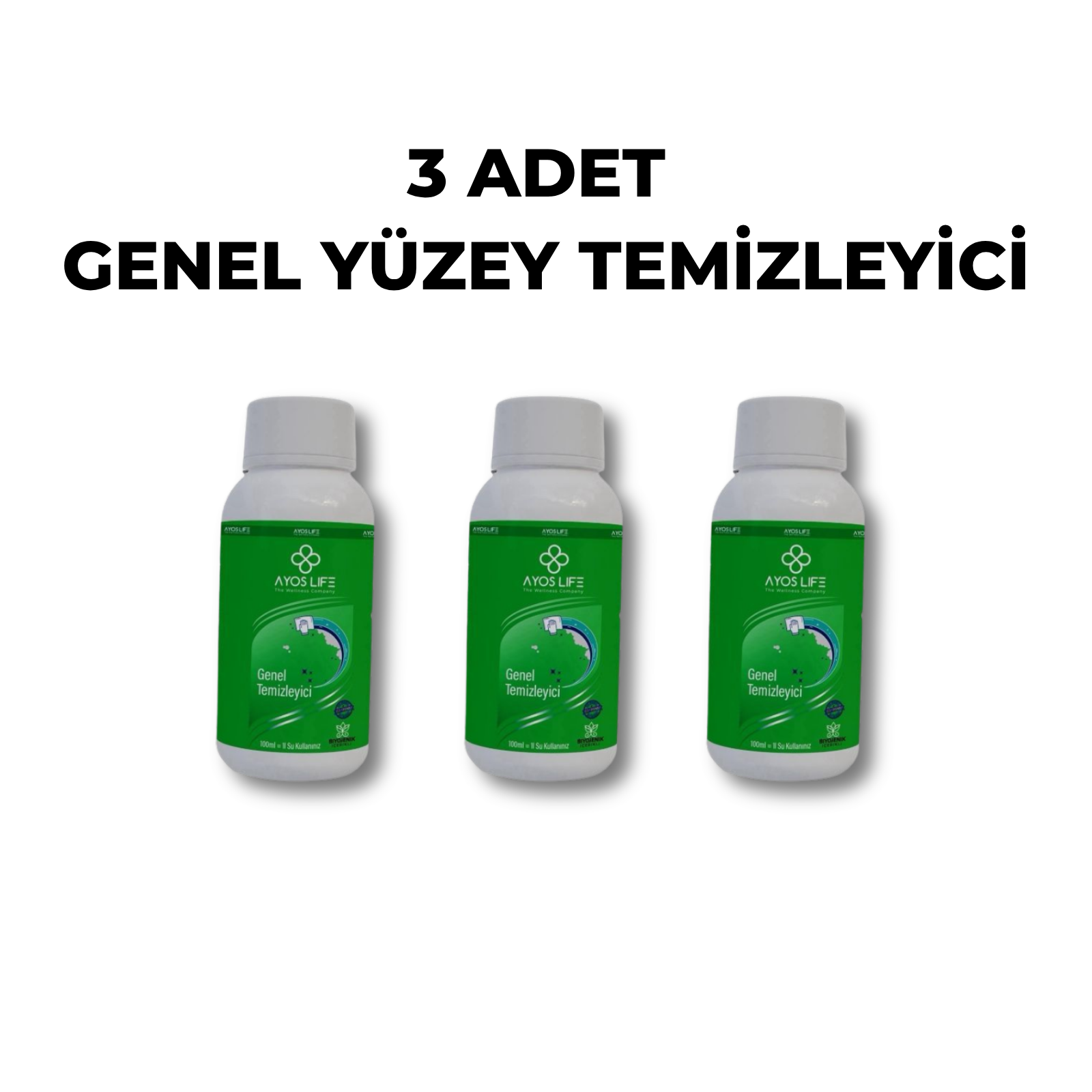 AYOSLİFE GENEL TEMİZLEYİCİ 3 ADET