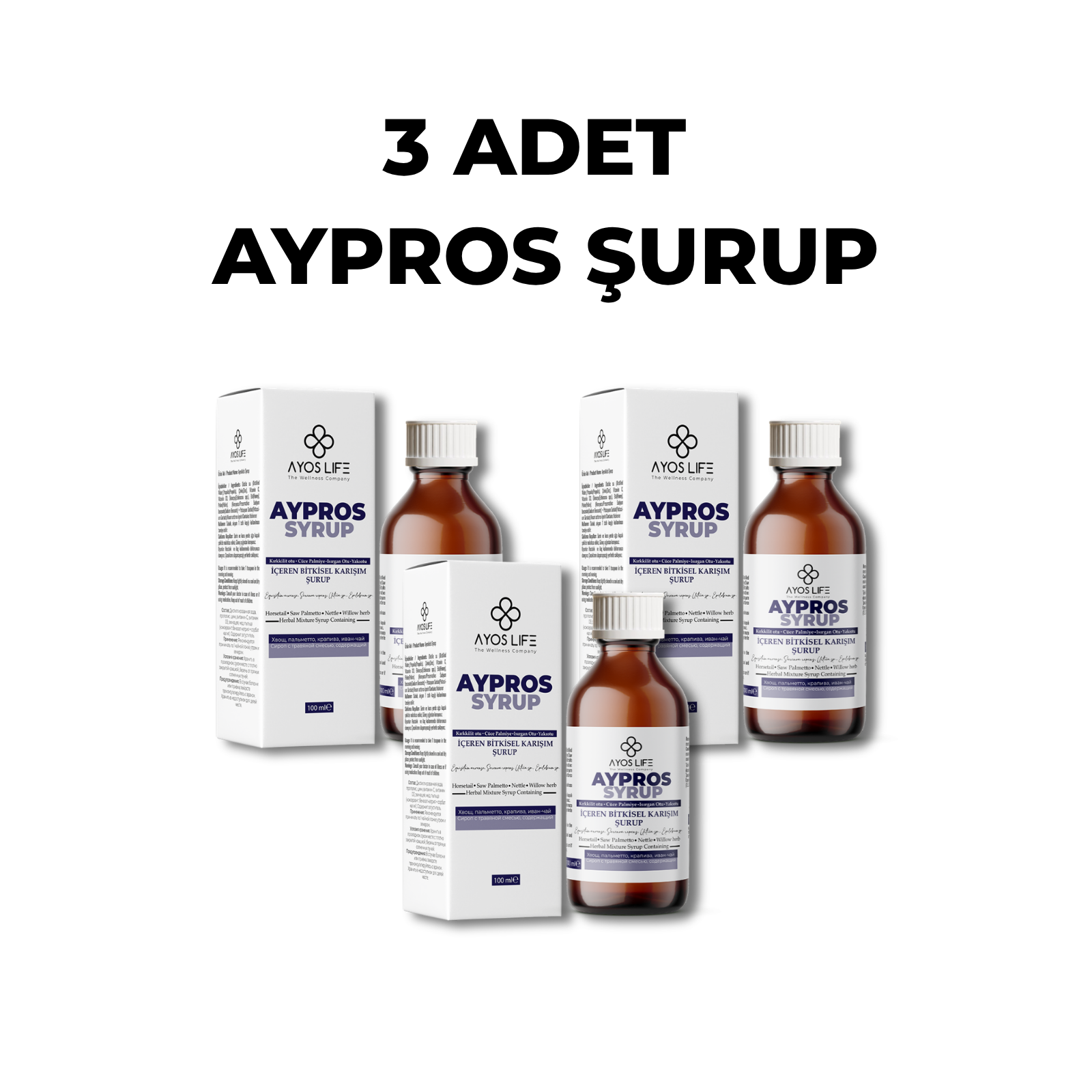 AYPROS ŞURUP 3 ADET